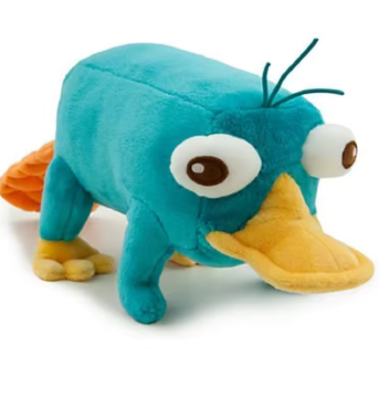 Peluche Phineas y Fer ornitorrinco